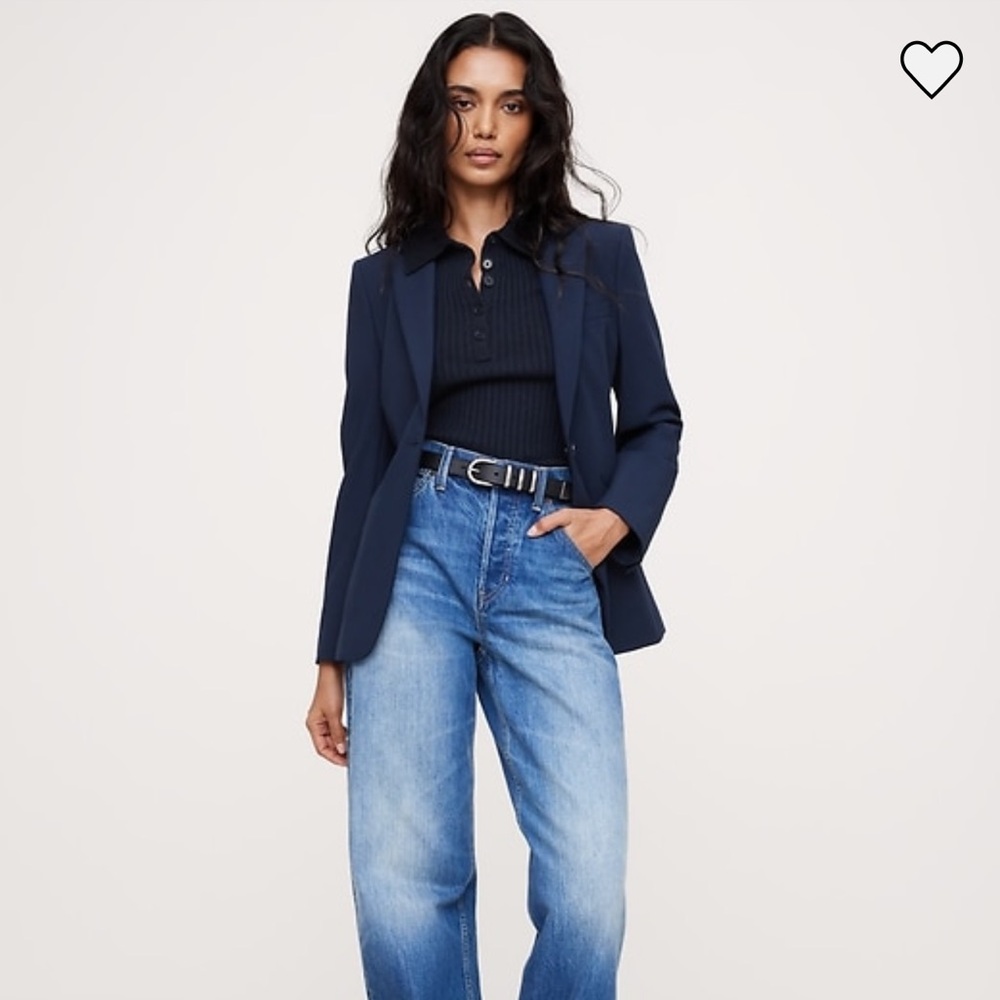 Banana Republic Slim Refined Blazer | Navy